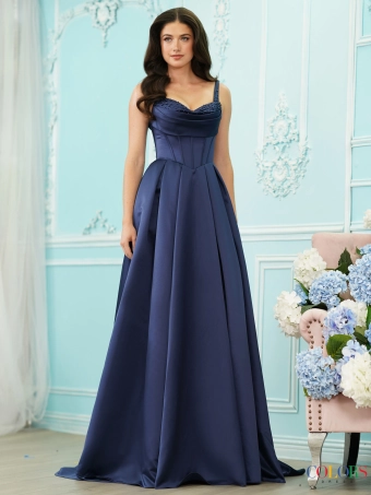 Colors Dress 4001 #2 Blueberry frontface vertical thumbnail