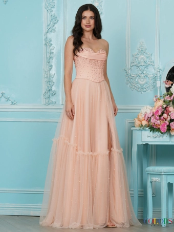 Colors Dress 4003 #1 Blush frontface vertical thumbnail