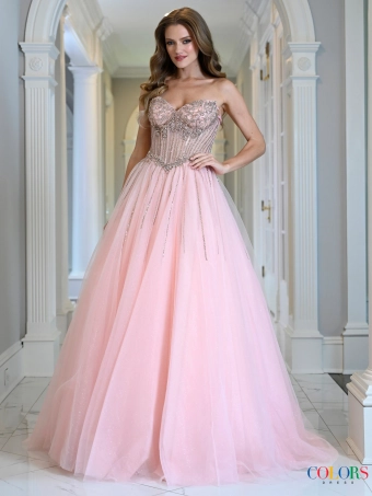 Colors Dress 4004 #0 default Blush frontface vertical thumbnail
