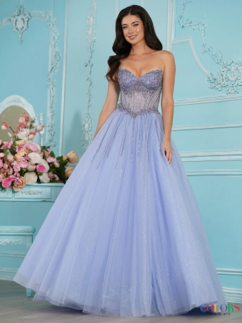 Colors Dress 4004 #1 Peri frontface vertical thumbnail