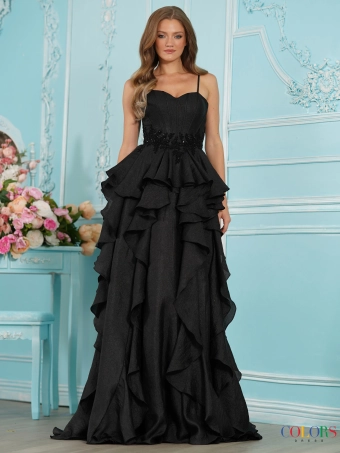 Colors Dress 4011 #1 Black frontface vertical thumbnail