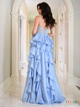 Colors Dress 4011 #2 default Blue backface vertical thumbnail