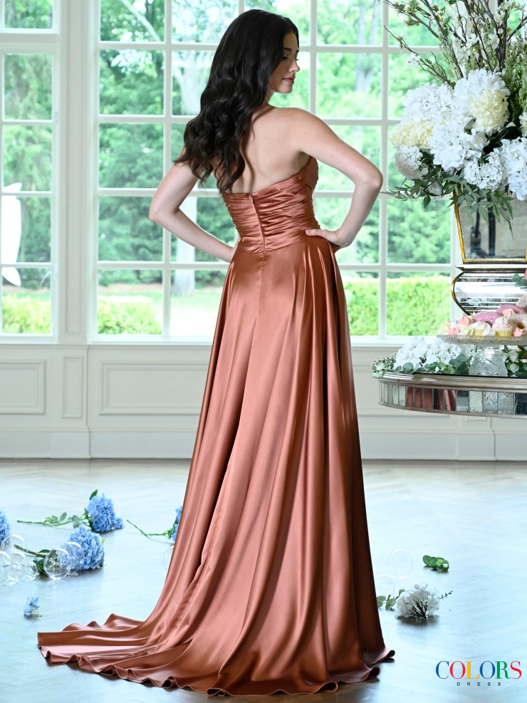 Colors Dress Style #4026 #4 default Terracotta backface vertical picture