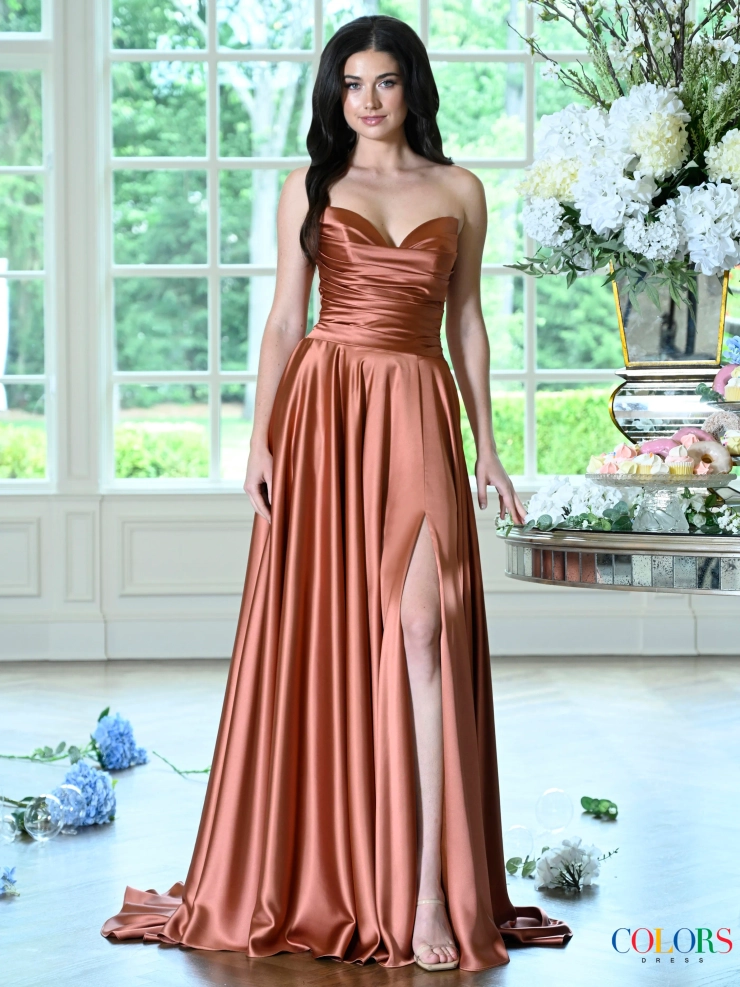 Colors Dress Style #4026 #0 default Terracotta frontface vertical picture