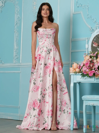 Colors Dress 4031 #2 Pink frontface vertical thumbnail