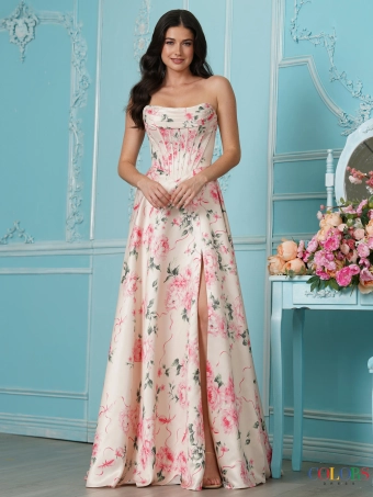 Colors Dress 4031 #1 Yellow frontface vertical thumbnail