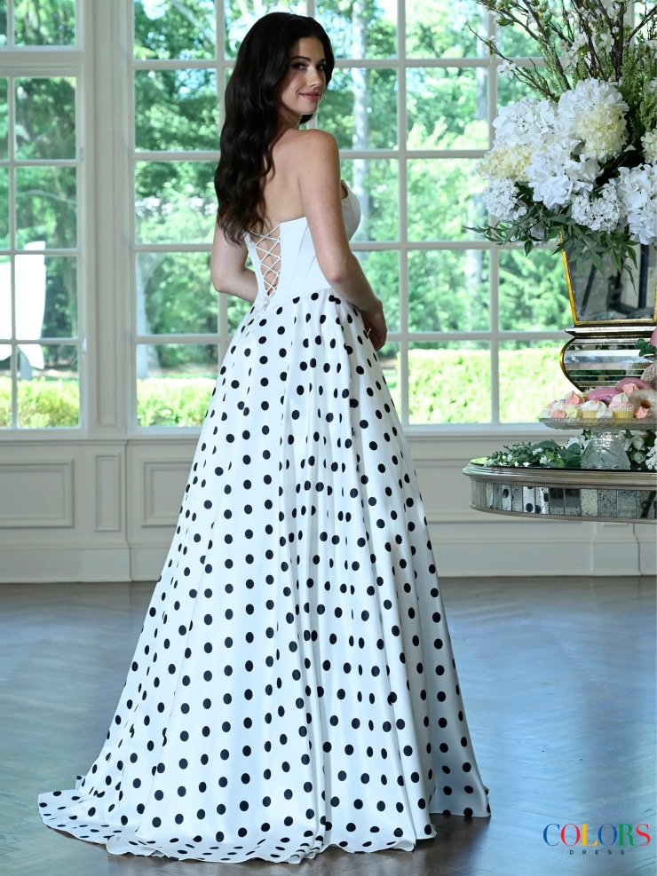 Colors Dress Style #4036 #2 default White backface vertical picture