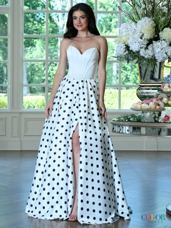 Colors Dress 4036 #0 default White frontface vertical thumbnail