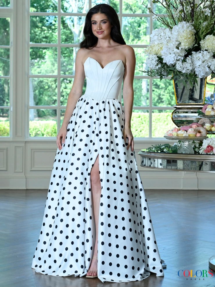Colors Dress Style #4036 #0 default White frontface vertical picture