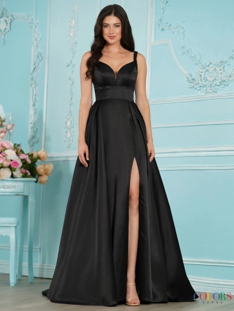 Colors Dress 4037 #2 Black frontface vertical thumbnail