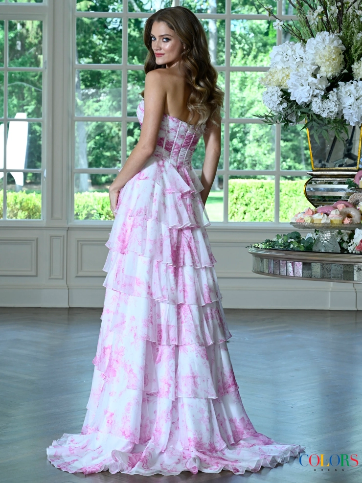 Colors Dress Style #4038 #3 default Pink backface vertical picture