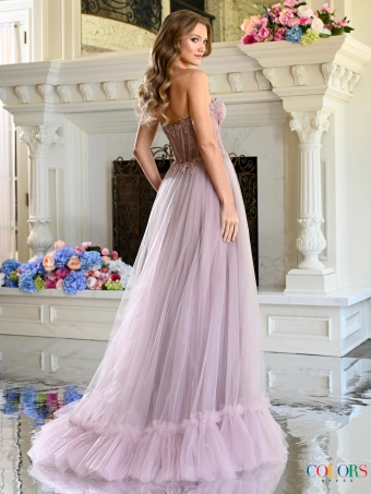 Colors Dress 4041 #1 default Dusty Rose backface vertical thumbnail