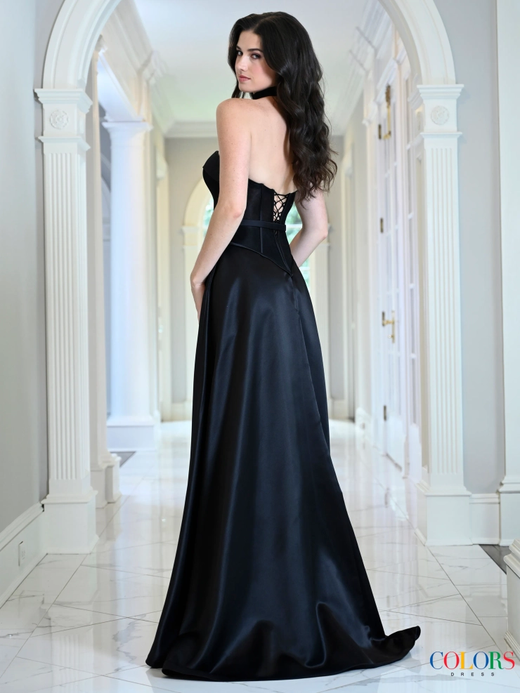 Colors Dress Style #4056 #1 default Black backface vertical picture