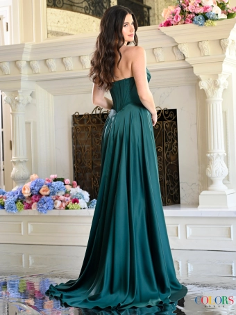 Colors Dress 4057 #4 default Deep Green backface vertical thumbnail