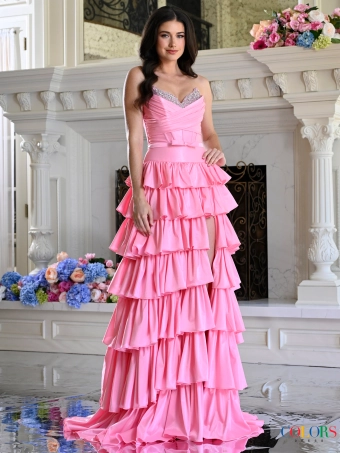 Colors Dress 4061 #0 default Pink frontface vertical thumbnail
