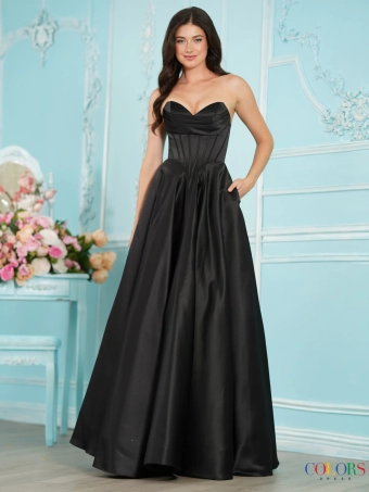 Colors Dress 4063 #1 Black frontface vertical thumbnail