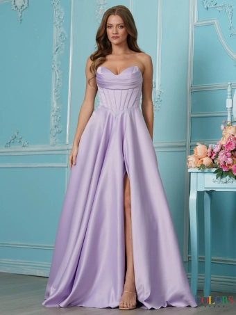 Colors Dress 4063 #3 Lavender frontface vertical thumbnail