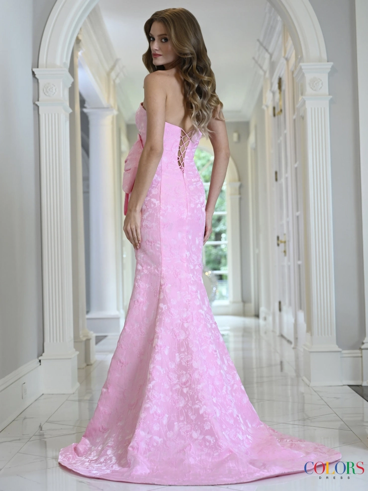 Colors Dress Style #4065 #3 default Pink backface vertical picture