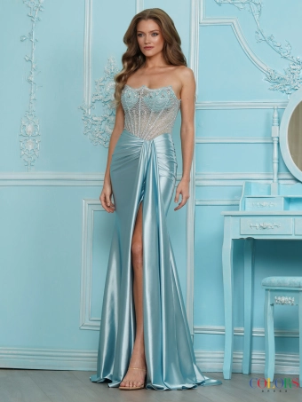 Colors Dress 4080 #1 Tiffany frontface vertical thumbnail