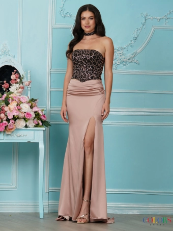 Colors Dress 4101 #1 Brown frontface vertical thumbnail