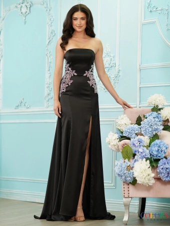 Colors Dress 4128 #1 Black frontface vertical thumbnail