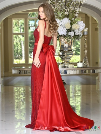 Colors Dress 4146 #1 default Red backface vertical thumbnail