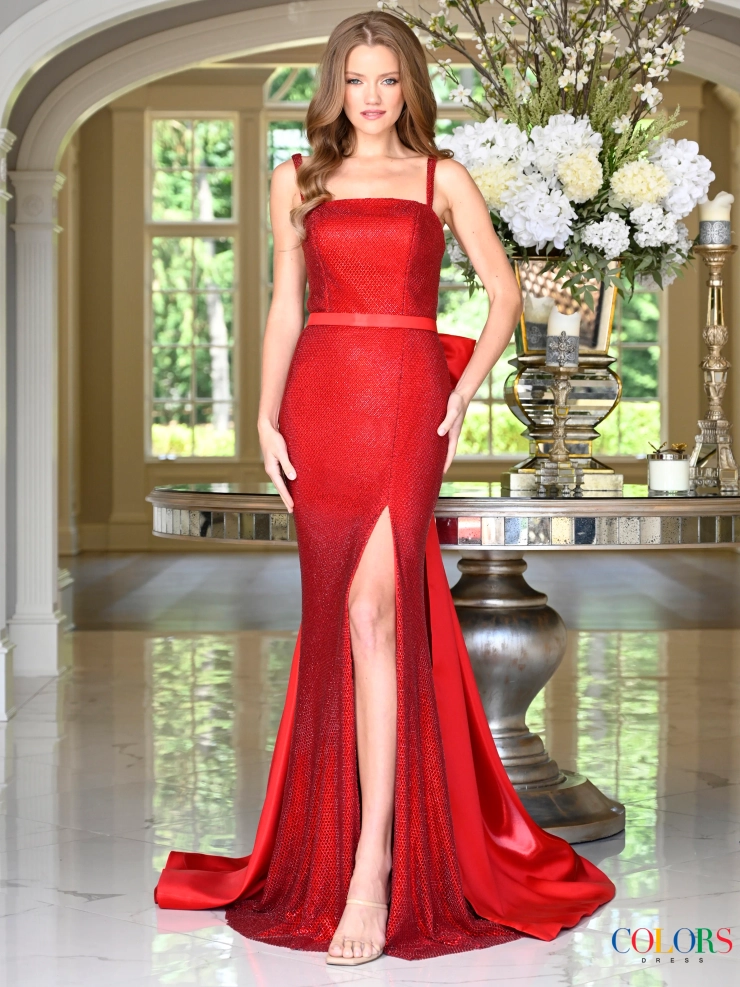 Colors Dress Style #4146 #0 default Red frontface vertical picture