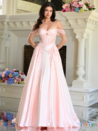 Colors Dress 4150 #0 default Blush frontface vertical thumbnail