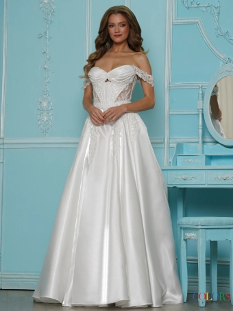 Colors Dress 4150 #3 Off White frontface vertical thumbnail