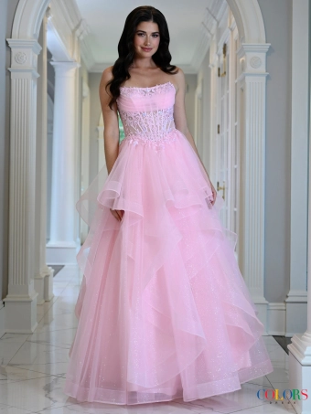 Colors Dress 4151 #0 default Pink frontface vertical thumbnail
