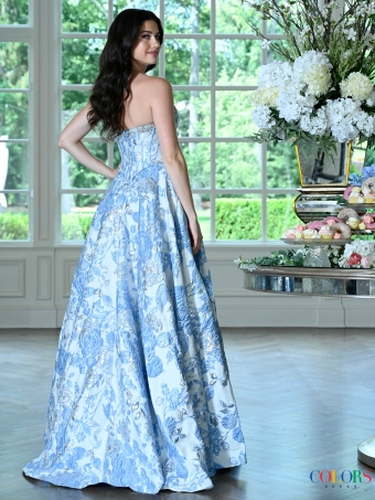 Colors Dress 4153 #3 default Blue backface vertical thumbnail