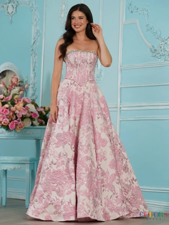 Colors Dress 4153 #2 Pink frontface vertical thumbnail