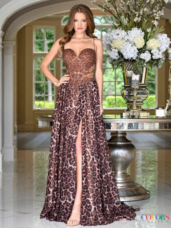 Colors Dress 4163 #0 default Leopard frontface vertical thumbnail