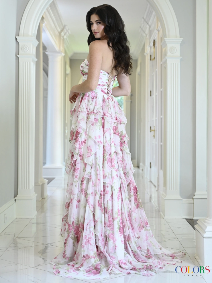 Colors Dress Style #4171 #3 default Pink backface vertical picture