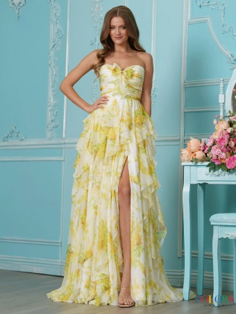 Colors Dress 4171 #1 Yellow frontface vertical thumbnail