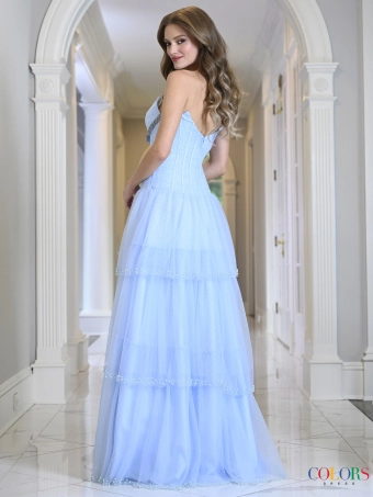 Colors Dress 4175 #3 default Blue backface vertical thumbnail
