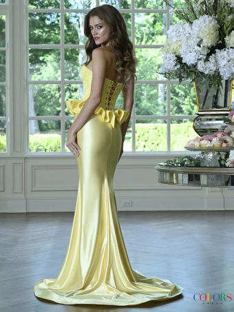 Colors Dress 4181 #3 default Yellow backface vertical thumbnail