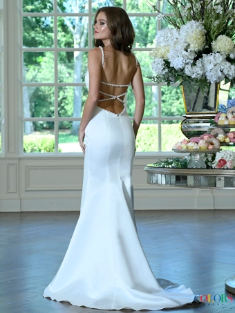 Colors Dress 4182 #2 default Off White backface vertical thumbnail