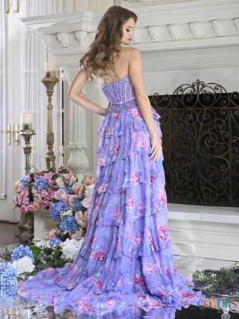 Colors Dress 4206 #2 default Lavender backface vertical thumbnail
