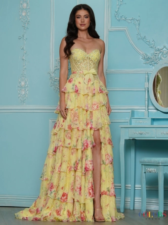 Colors Dress 4206 #1 Yellow frontface vertical thumbnail
