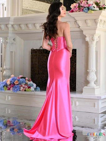 Colors Dress 4208 #2 default Hot Pink backface vertical thumbnail