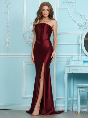 Colors Dress 4208 #0 default Wine frontface vertical thumbnail