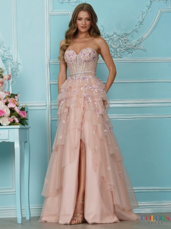 Colors Dress 4209 #1 Blush frontface vertical thumbnail