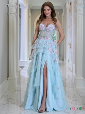 Colors Dress 4209 #0 default Tiffany frontface vertical thumbnail