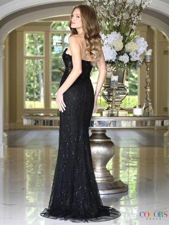 Colors Dress 4222 #2 default Black backface vertical thumbnail