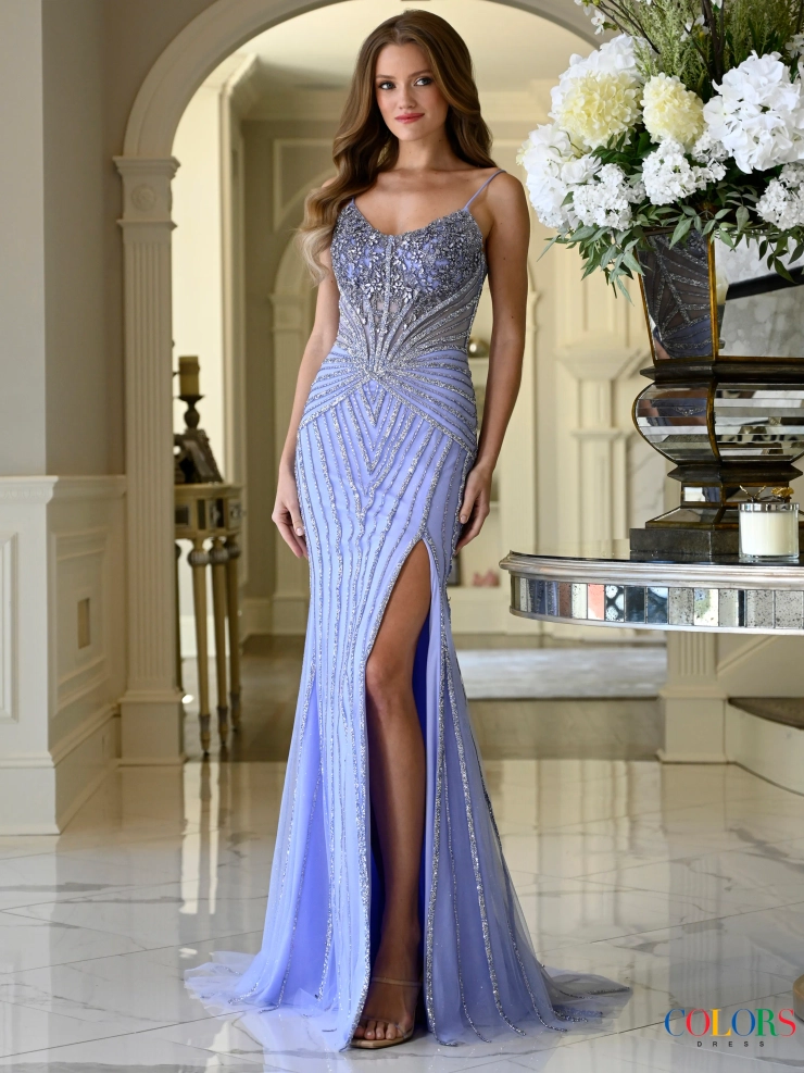 Colors Dress Style #4230 #0 default Light Lavender frontface vertical picture