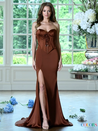 Colors Dress 4233 #0 default Brown frontface vertical thumbnail