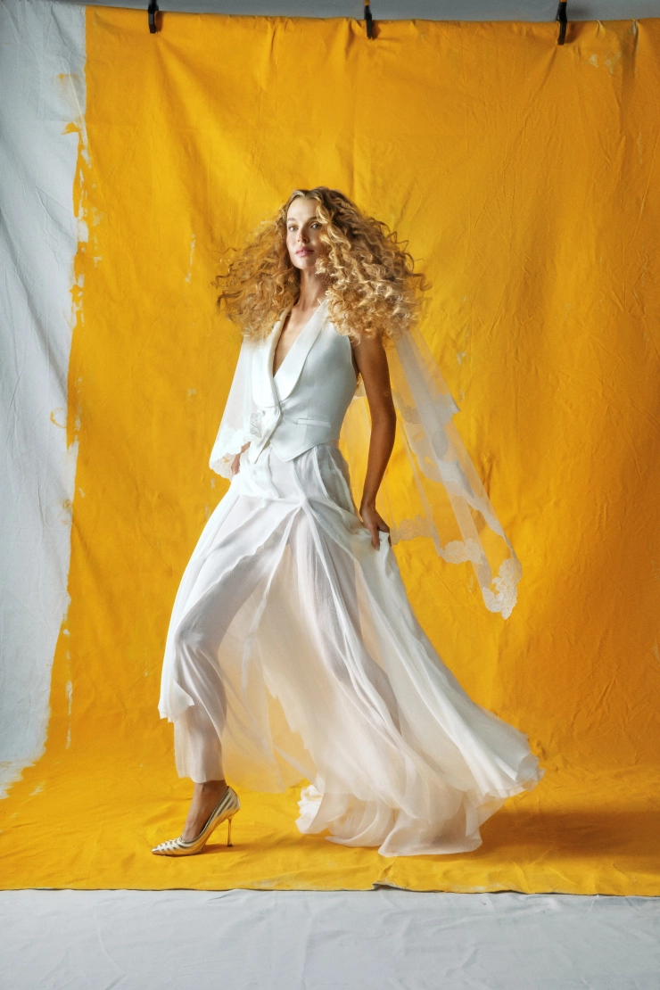 Yellow by Sahar Gentlewomen Gilet Image