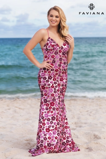 Faviana Prom Dresses Style #11000 #1 frontface vertical thumbnail