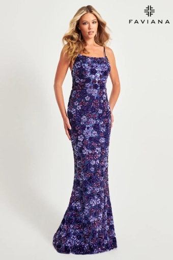 Faviana Prom Dresses Style #11037 #1 frontface vertical thumbnail